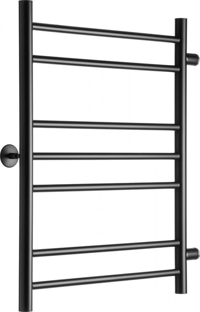 Полотенцесушитель Ростела Свирель V 500x700/7 1" (Ral 9005, боковое подключение)