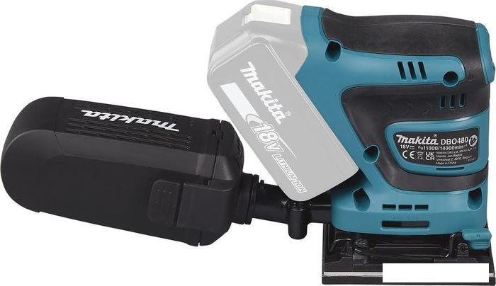 Виброшлифмашина Makita DBO480Z (без АКБ)- фото4
