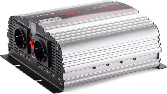 Автомобильный инвертор GEOFOX MD 1200W- фото2