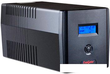Источник бесперебойного питания ExeGate Power Smart ULB-1000 LCD- фото