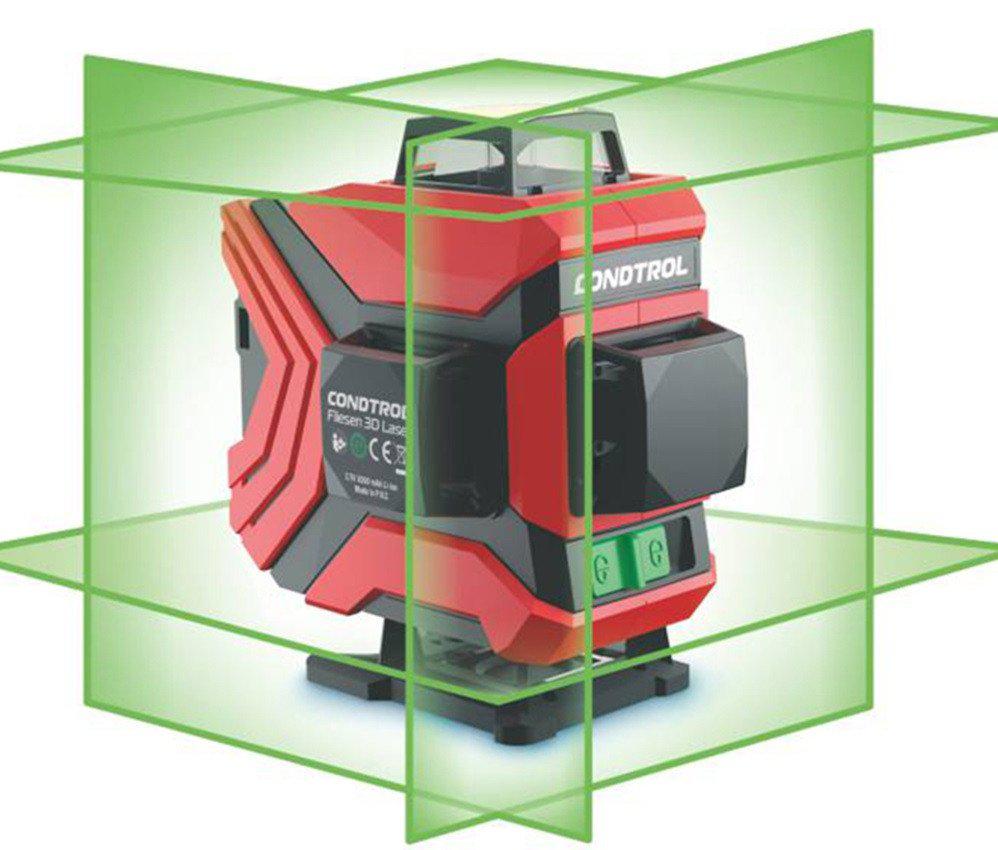 Лазерный нивелир Condtrol Fliesen 3D Laser- фото
