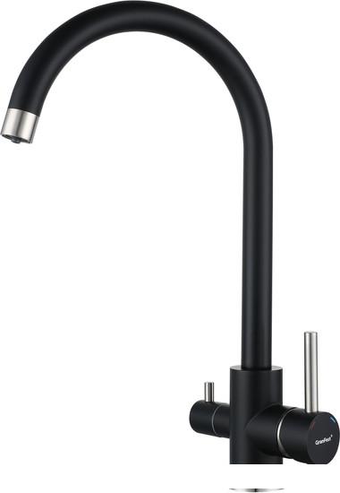 Смеситель GranFest Quarz GF-Z5420 (черный)- фото