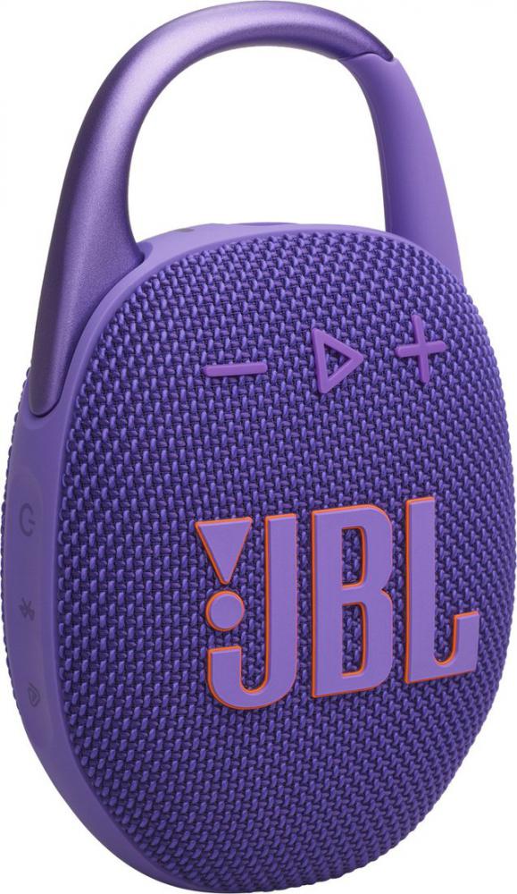 Беспроводная колонка JBL Clip 5 (фиолетовый)- фото