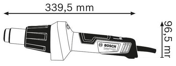 Промышленный фен Bosch GHG 20-60 Professional 06012A6400- фото2
