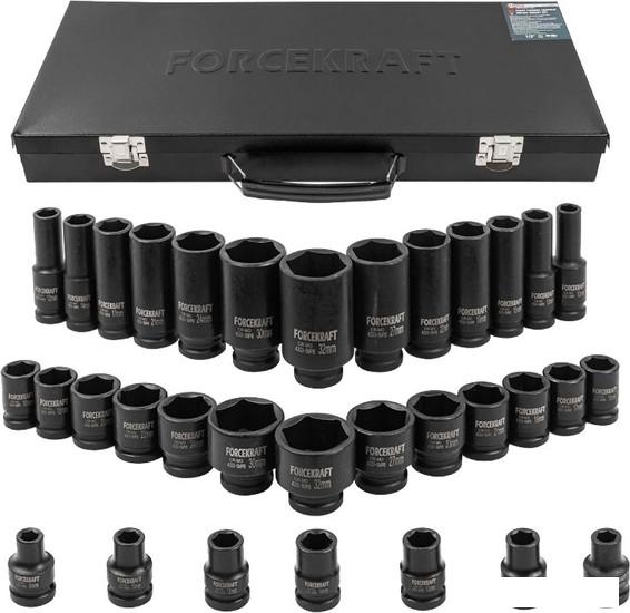 Набор головок слесарных ForceKraft FK-4333-5MPB- фото2