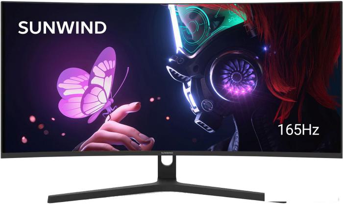 Игровой монитор SunWind SM-34QV401- фото