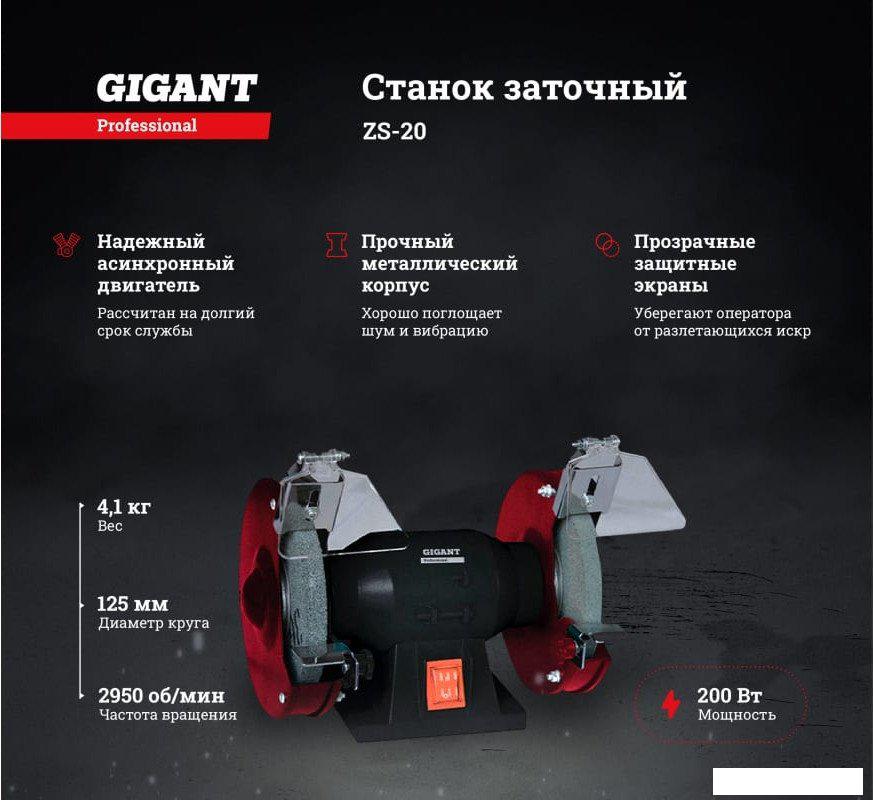 Заточный станок Gigant GP-200- фото2