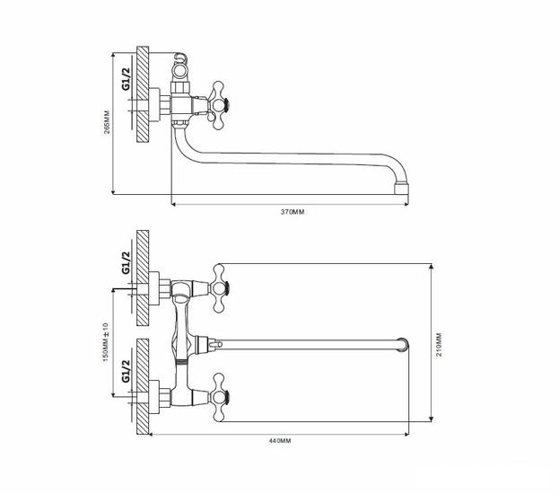 Смеситель Ekko EM2719- фото2