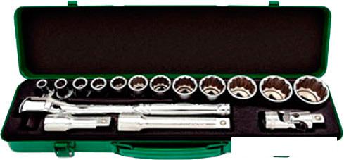 Набор торцевых головок Toptul GCAD1604 16 предметов