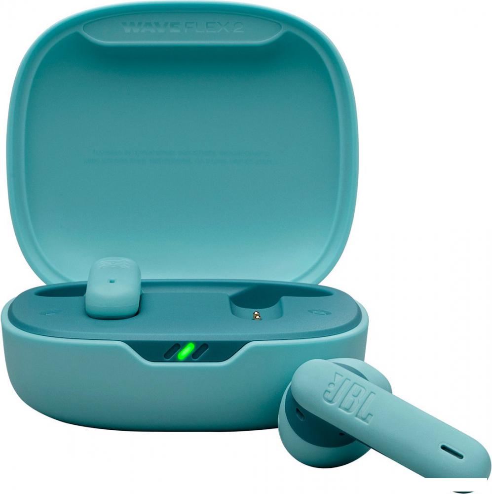 Наушники JBL Wave Flex 2 (голубой)- фото