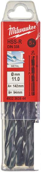 Набор оснастки Milwaukee 4932363544 (5 предметов)