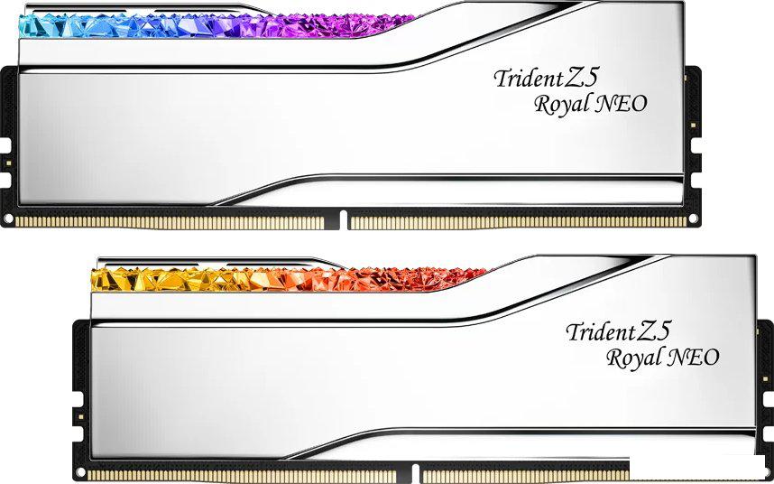 Оперативная память G.Skill Trident Z5 Royal Neo 2x32ГБ DDR5 6000 МГц F5-6000J2636H32GX2-TR5NS- фото