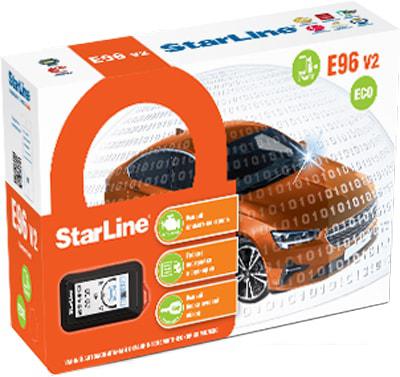 Автосигнализация StarLine E96 v2 BT ECO 2CAN+4LIN- фото