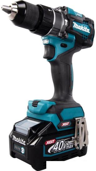 Ударная дрель-шуруповерт Makita HP001GD201 (с 2-мя АКБ, кейс)- фото3