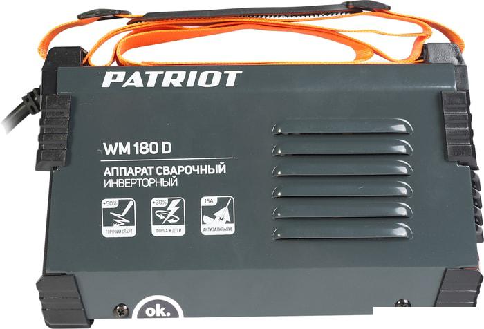 Сварочный инвертор Patriot WM 180D- фото4