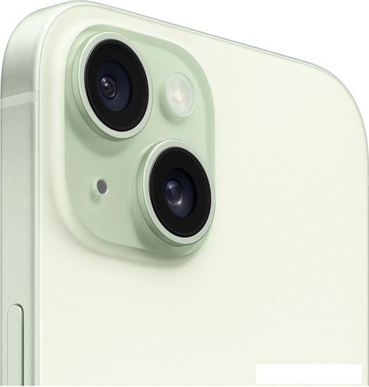 Смартфон Apple iPhone 15 Dual SIM 128GB (зеленый)- фото3