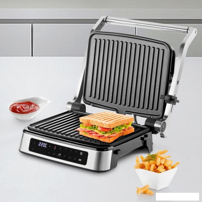 Электрогриль Ufesa Digital Contact Press Grill Everest- фото4