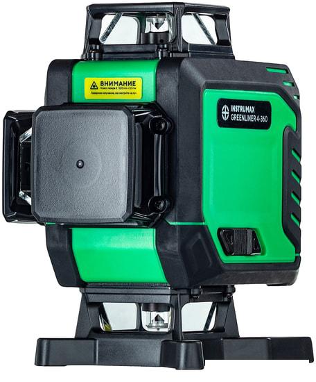 Лазерный нивелир Instrumax Greenliner 4-360- фото3