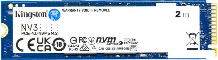 SSD Kingston NV3 2TB SNV3S/2000G- фото