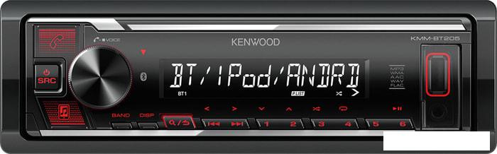 Автомагнитола Kenwood KMM-BT205- фото