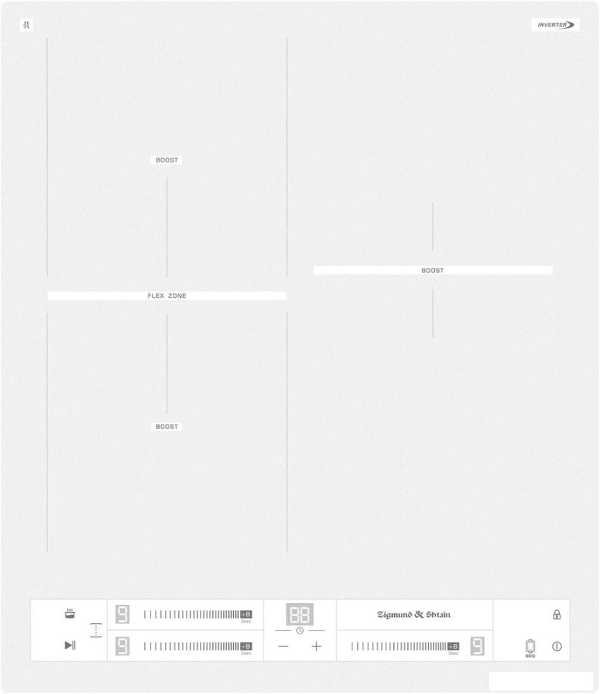 Варочная панель Zigmund & Shtain CI 24.4 W
