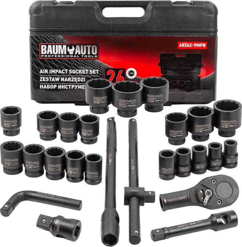 Универсальный набор инструментов BaumAuto BM-68262-9MPB (26 предметов)