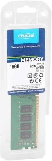 Оперативная память Crucial 16GB DDR4 PC4-25600 CT16G4DFRA32A- фото4