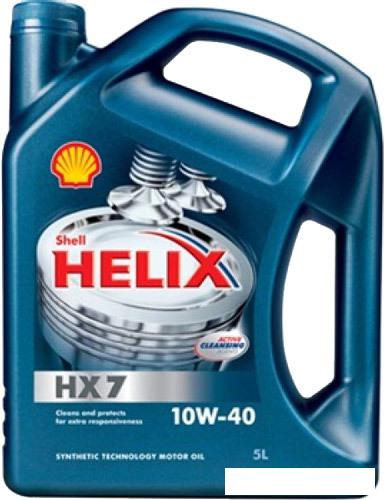 Моторное масло Shell Helix HX7 10W-40 5л