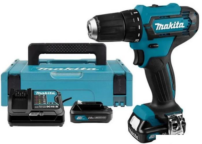 Дрель-шуруповерт Makita DF333DSAX6 (с 1-им АКБ, кейс)- фото