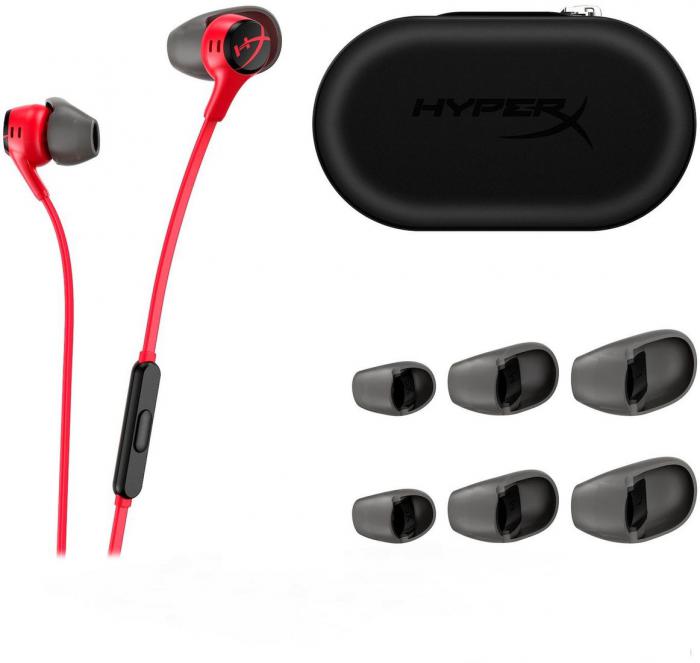 Наушники HyperX Cloud Earbuds II (красный)- фото3