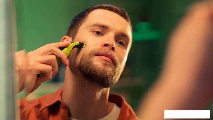 Триммер для бороды и усов Philips OneBlade Face QP2724/20- фото2