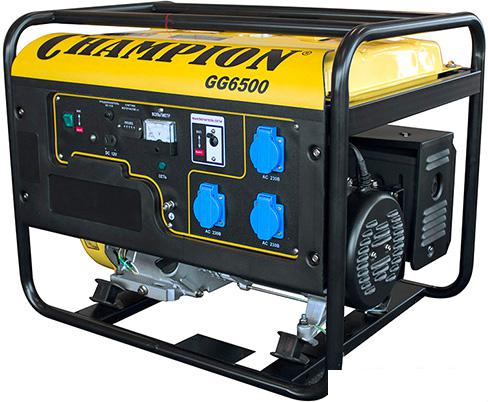 Бензиновый генератор Champion GG6500- фото3