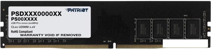 Оперативная память Patriot Signature Line 16GB DDR4 PC4-21300 PSD416G266682