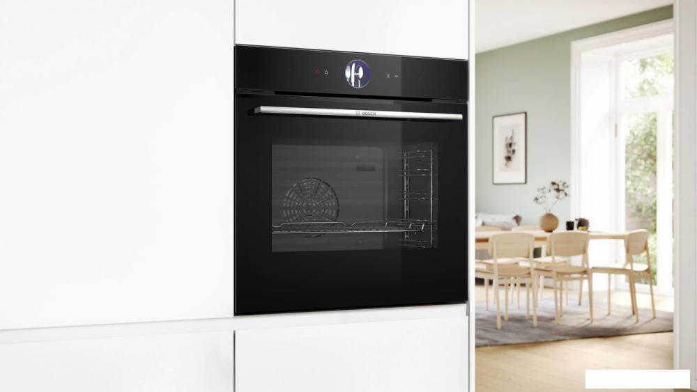 Электрический духовой шкаф Bosch Serie 8 HSG7361B1- фото4