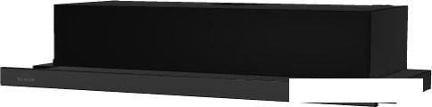 Кухонная вытяжка Elikor Интегра Glass 60П-400-В2Л (черный/черное стекло)- фото2