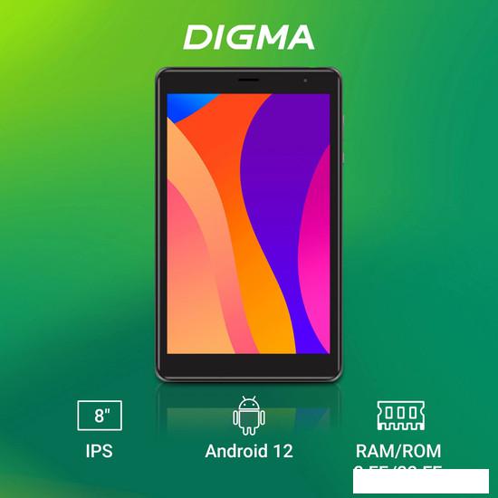 Планшет Digma Optima 8305C 4G (серый)- фото3