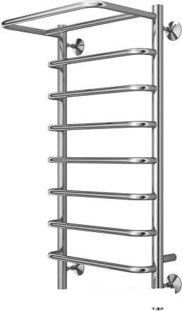 Полотенцесушитель TERMINUS Полка П8 400x850 электро (хром)- фото2