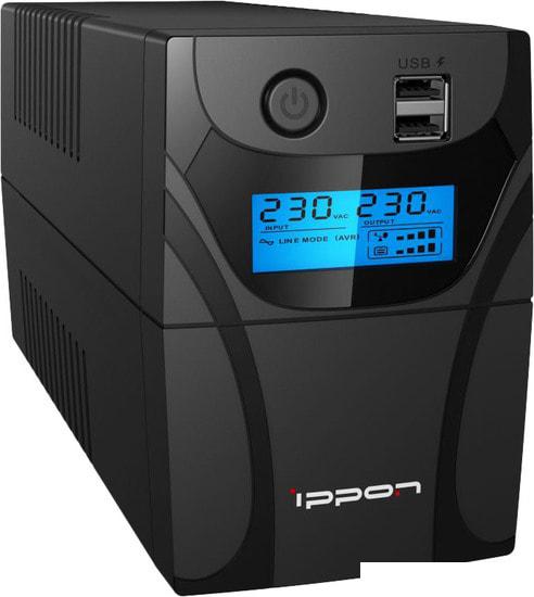 Источник бесперебойного питания IPPON Back Power Pro II 800- фото2