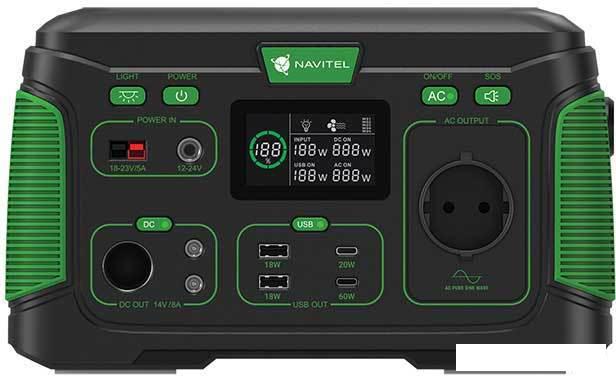 Портативная зарядная станция NAVITEL NS500- фото