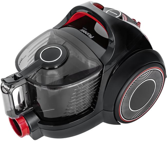 Пылесос Pioneer VC355C (черный/красный)- фото