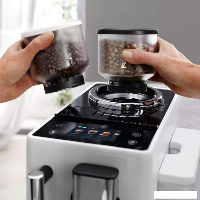 Кофемашина DeLonghi Rivelia EXAM440.35.W- фото2