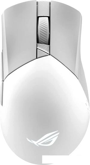 Игровая мышь ASUS ROG Gladius III Wireless AimPoint Moonlight White- фото