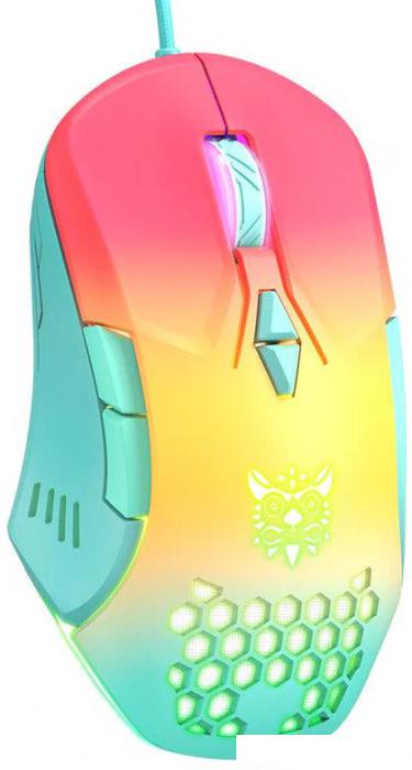 Игровая мышь Onikuma CW902 Rainbow Eclipse- фото