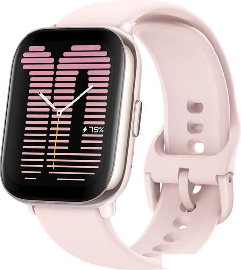Умные часы Amazfit Active (розовый лепесток)- фото