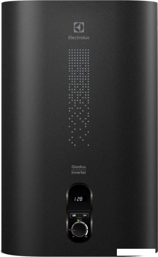 Накопительный электрический водонагреватель Electrolux EWH 30 Gladius Inverter Grafit- фото