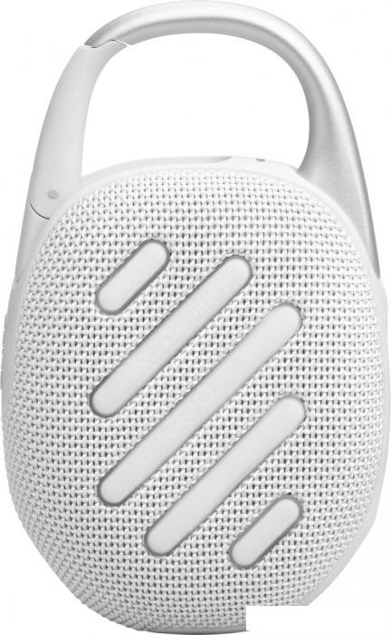 Беспроводная колонка JBL Clip 5 (белый)- фото3