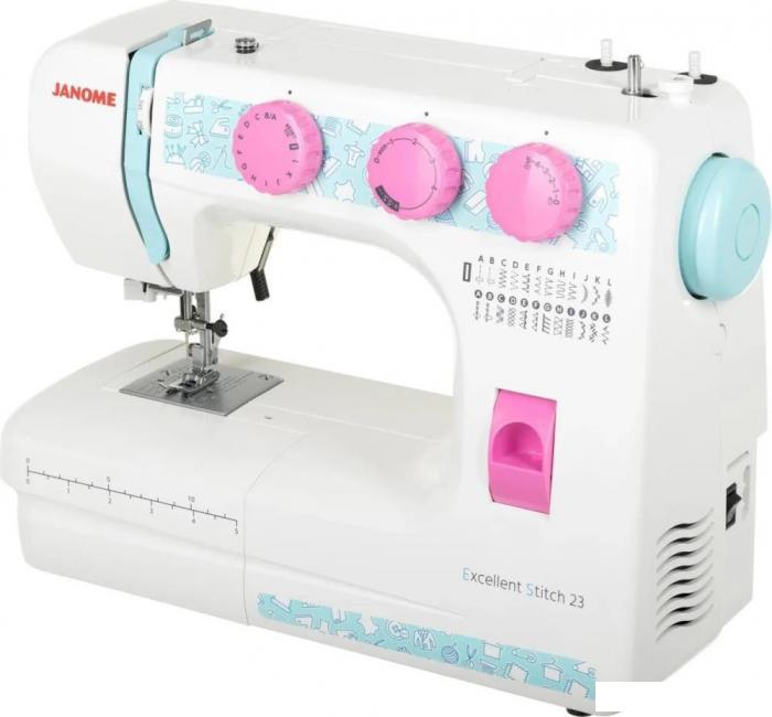 Электромеханическая швейная машина Janome Excellent Stitch 23- фото2