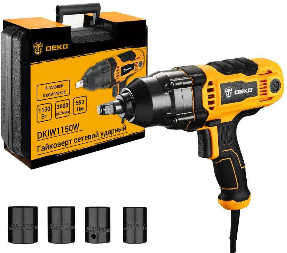 Гайковерт Deko DKIW1150 083-1082 (кейс)- фото