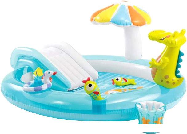 Надувной бассейн Intex Малыш Аллигатор 57165 (201x170)