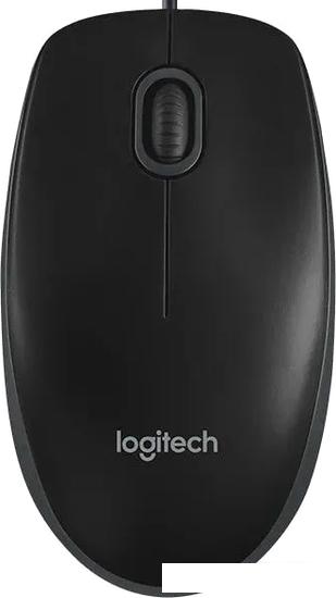 Мышь Logitech B100 (черный)